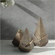 Palison Wooden Pyramid Design Ring Holder - Medium