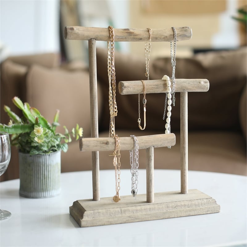 Atwan Driftwood Styled Jewelry Hanger - Large