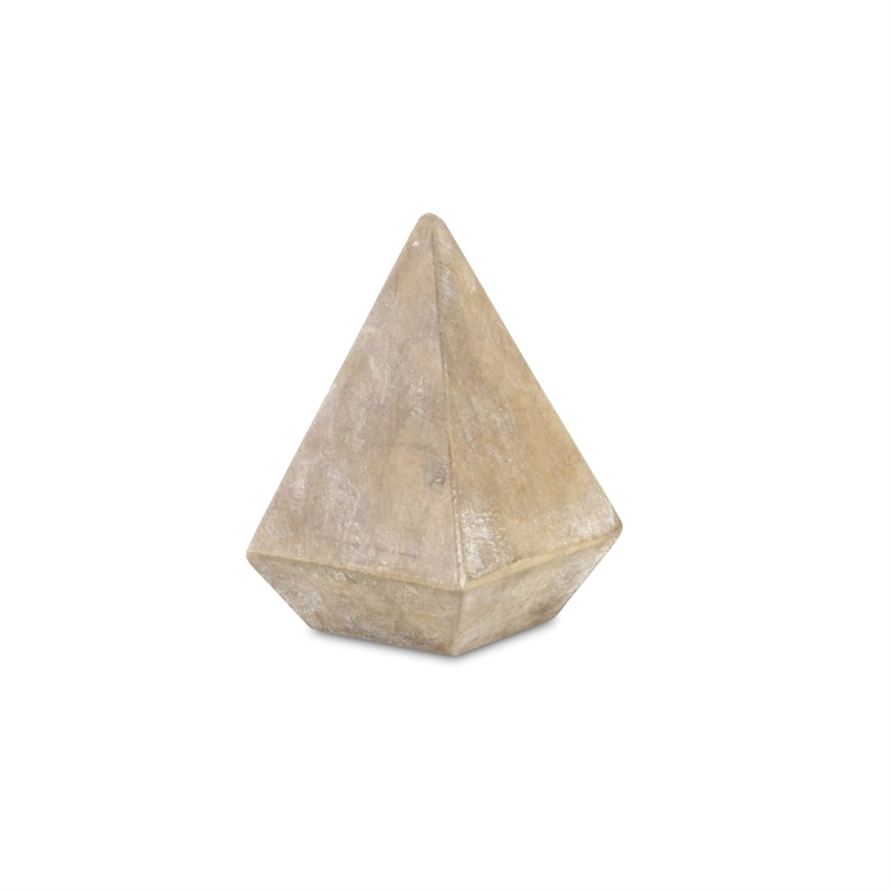 Palison Wooden Pyramid Design Ring Holder - Small
