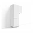 Klovo 2-Piece 4 ft. Locker & Overhead Storage Set w/ 24