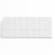 Klovo 8-Piece 16 ft. Locker Wall Storage Set in White