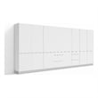 Klovo 8-Piece 16 ft. Locker Wall Storage Set in White