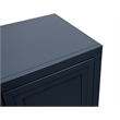 Bridgevine Home Nora Two-Door Storage Cabinet with Painted Finish in Blue