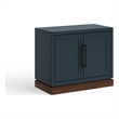 Bridgevine Home Nora Two-Door Storage Cabinet with Painted Finish in Blue