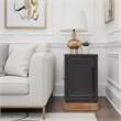 Bridgevine Home Nora Chairside Table with Painted Finish