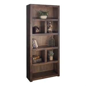 Bridgevine Home Sausalito 78&quot Electric Fireplace TV Stand in Whiskey Finish