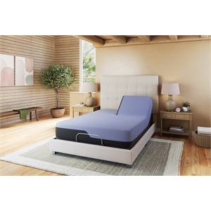 Bridgevine Home 12&quot Full Mattress with Hybrid Memory Foam and Coil  in Blue