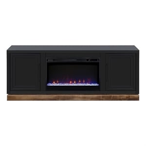 Bridgevine Home Nora 64&quot Fireplace TV Stand with Painted Finish