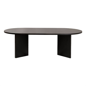 ASIR Hanah Home Sable Coffee Table in Black