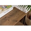 ASIR Hanah Home Solace Console in Atlantic Pine and Black