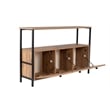 ASIR Hanah Home Solace Console in Atlantic Pine and Black