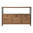 ASIR Hanah Home Solace Console in Atlantic Pine and Black