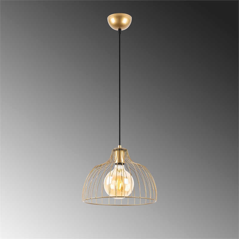 ASIR Opviq Kozan 11331 Chandelier in Gold