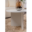 ASIR Hanah Home Sable Coffee Table in White