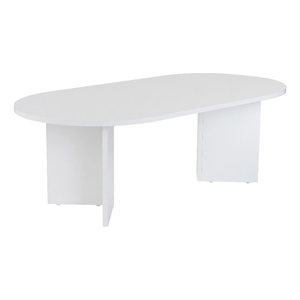 ASIR Hanah Home Sable Coffee Table in White
