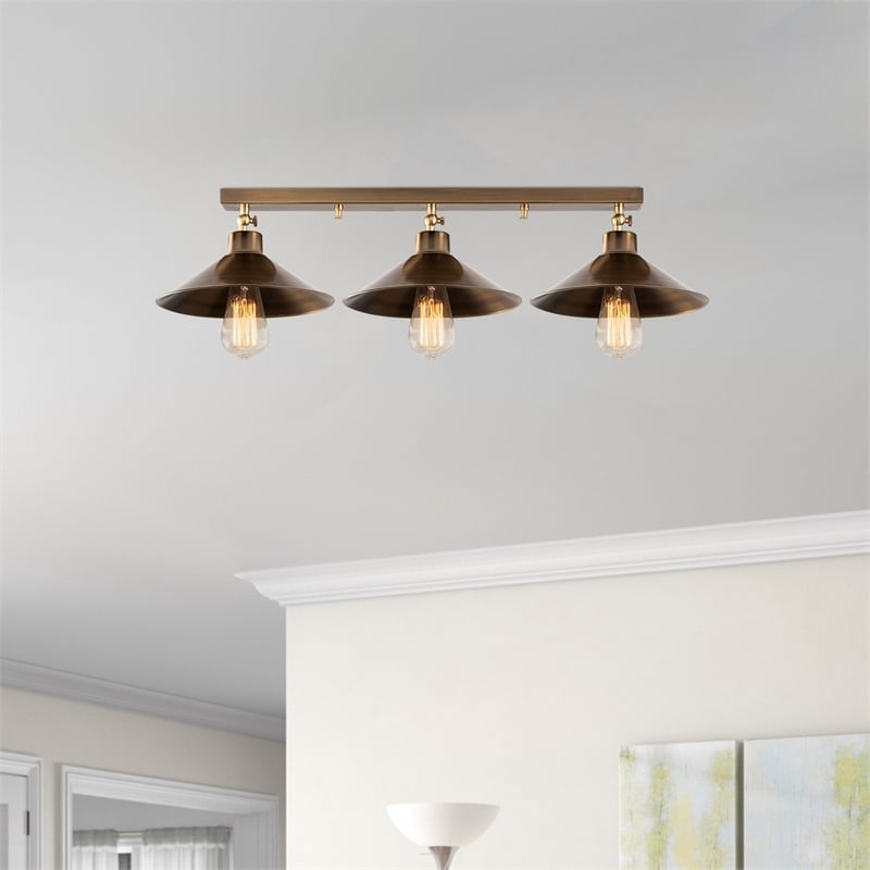 ASIR Opviq Berceste N-661 Chandelier in Brass