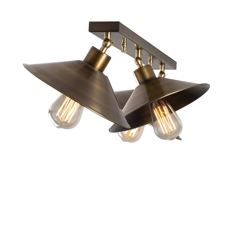 ASIR Opviq Berceste N-661 Chandelier in Brass