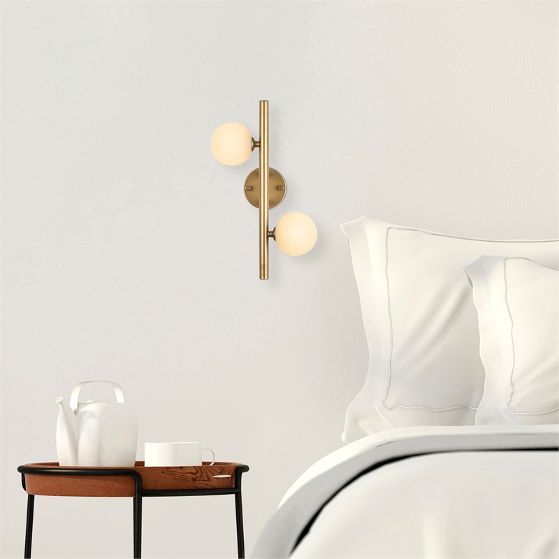 ASIR Opviq Domino 11037 Wall Lamp in Gold