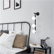 ASIR Opviq Domino 11040 Wall Lamp in Black