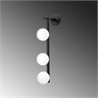 ASIR Opviq Domino 11040 Wall Lamp in Black