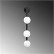 ASIR Opviq Domino 11040 Wall Lamp in Black