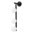 ASIR Opviq Domino 11040 Wall Lamp in Black