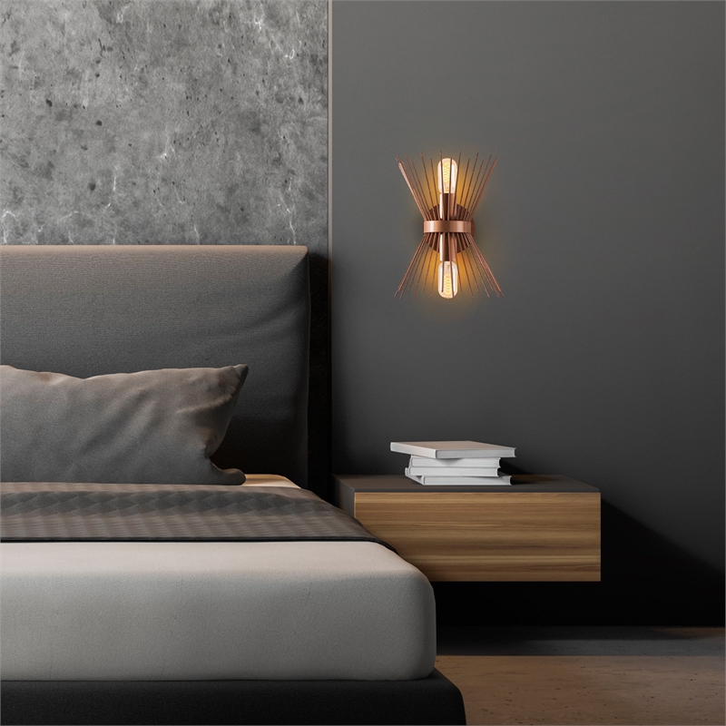 ASIR Opviq GMN-000010 Wall Lamp in Copper