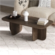 ASIR Hanah Home Becaj Coffee Table in Walnut