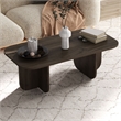 ASIR Hanah Home Becaj Coffee Table in Walnut