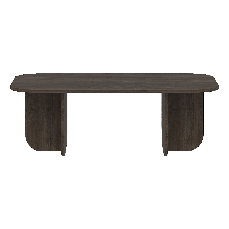 ASIR Hanah Home Becaj Coffee Table in Walnut