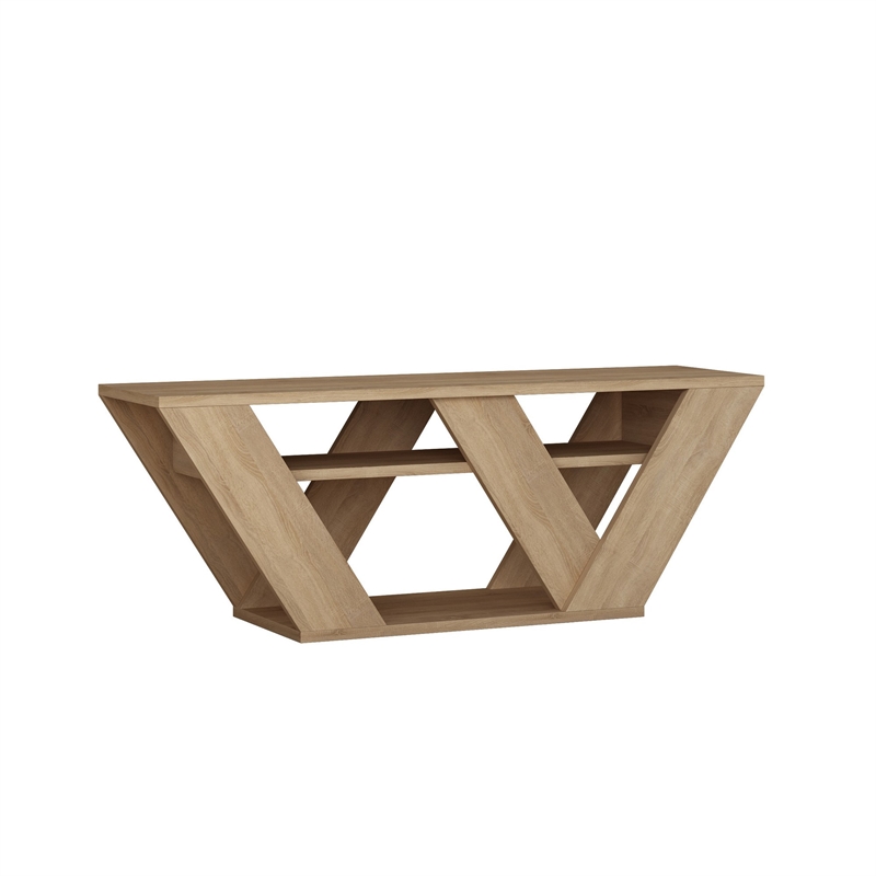 ASIR Hanah Home Pipralla TV Stand in Oak