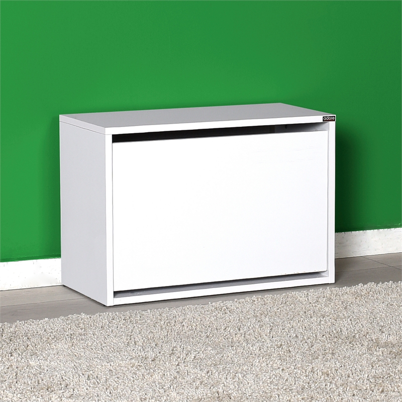 ASIR Hanah Home Shc-110-Bb-1 Shoe Cabinet in White
