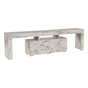 ASIR Hanah Home Enclave TV Stand in Fressia Marble