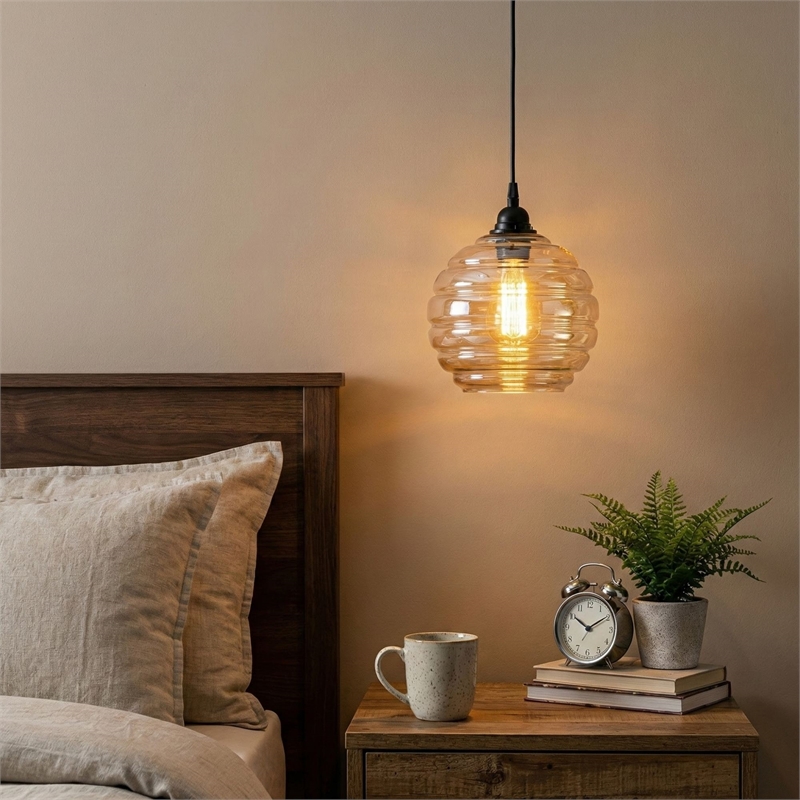 ASIR Opviq Gold 010 Chandelier in Black