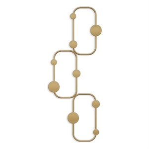 ASIR Wallity Lizzard-A Metal Wall Hook in Gold