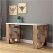 ASIR Hanah Home Maze Study Desk in Oak