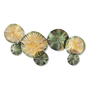 ASIR Wallity Metal Art Decorative Metal Wall Accessory in Multi-Color