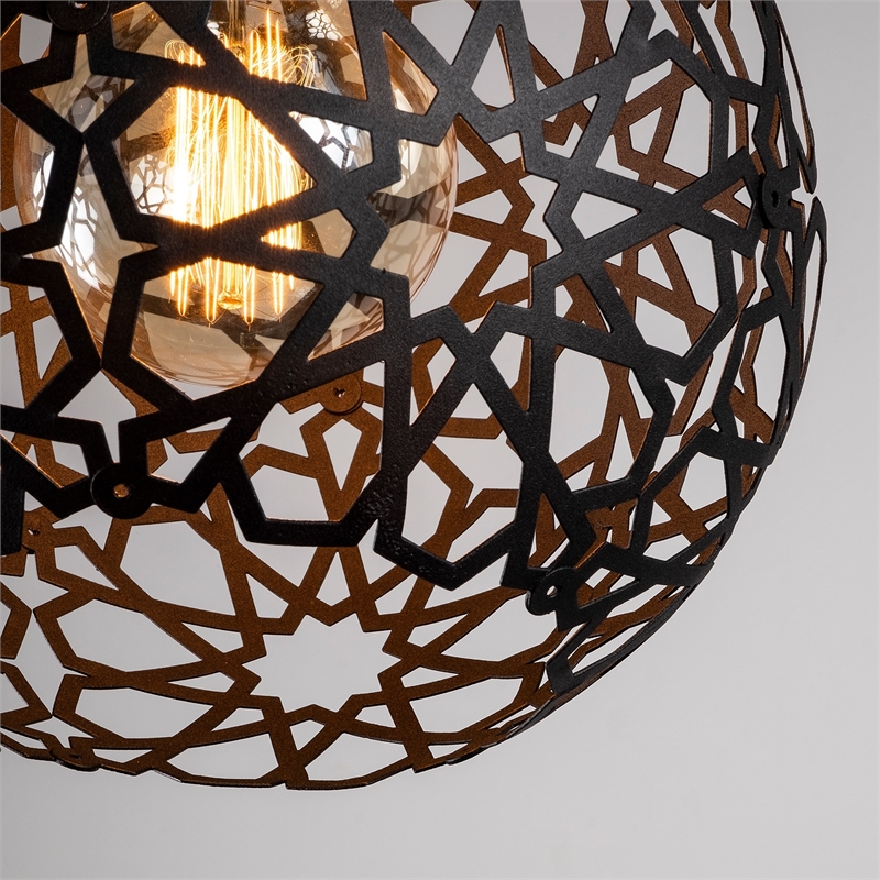 ASIR Opviq Fellini MR 785 Chandelier in Black