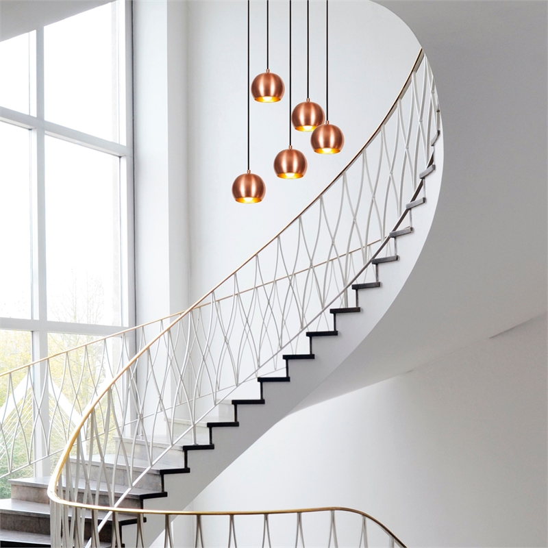 ASIR Opviq Sivani MR 999 Chandelier in Copper