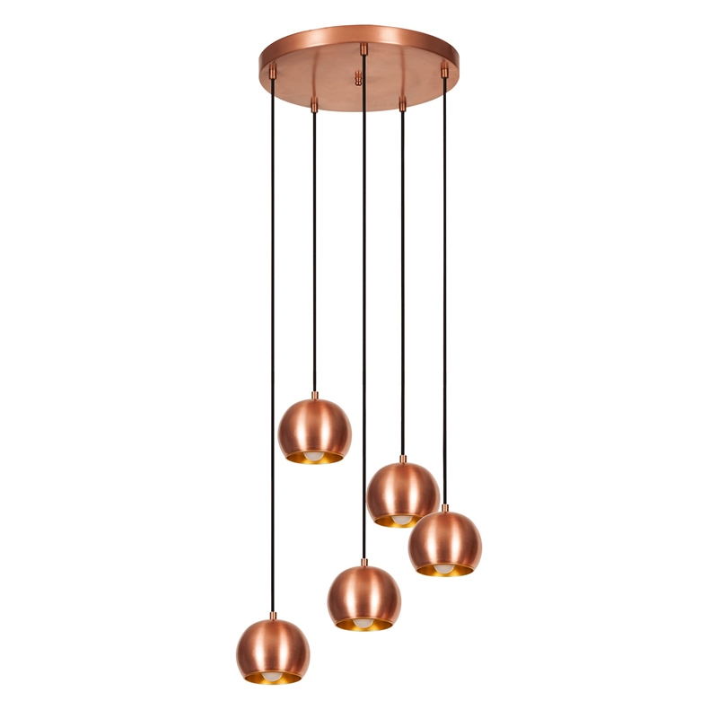 ASIR Opviq Sivani MR 999 Chandelier in Copper