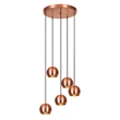 ASIR Opviq Sivani MR 999 Chandelier in Copper