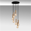 ASIR Opviq Tempo 6032 Chandelier in Brass