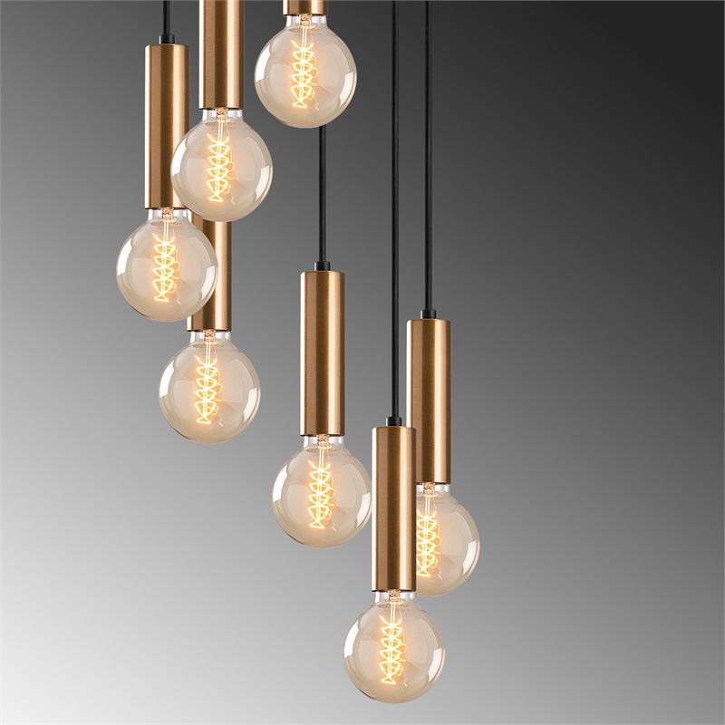ASIR Opviq Tempo 6032 Chandelier in Brass