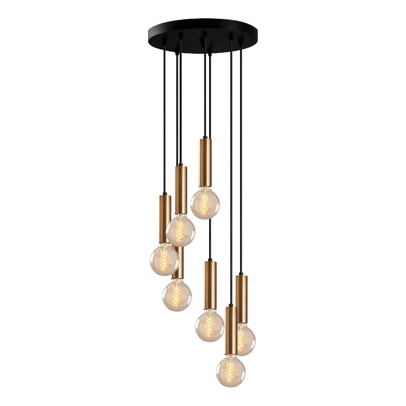 ASIR Opviq Tempo 6032 Chandelier in Brass