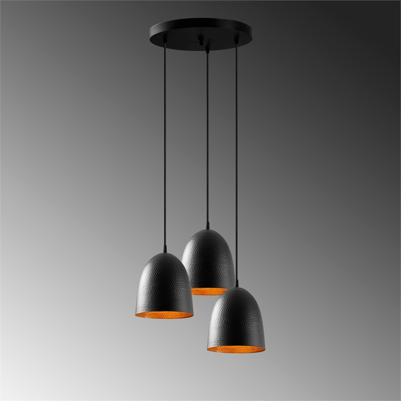 ASIR Opviq Tattoo 6168 Chandelier in Black