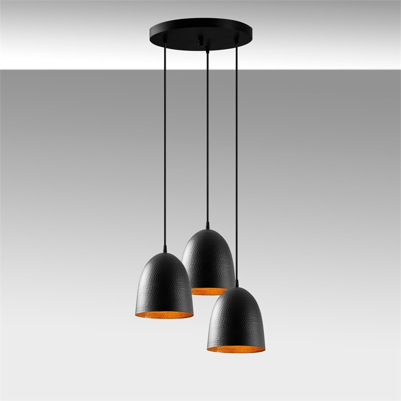 ASIR Opviq Tattoo 6168 Chandelier in Black