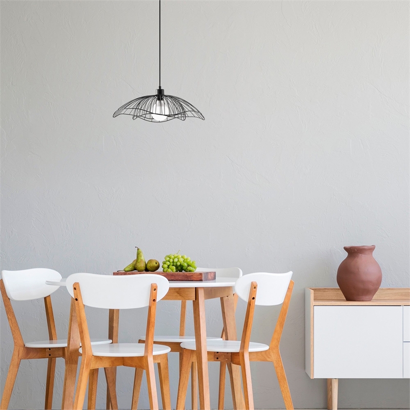 ASIR Opviq Farac 6380 Chandelier in Black