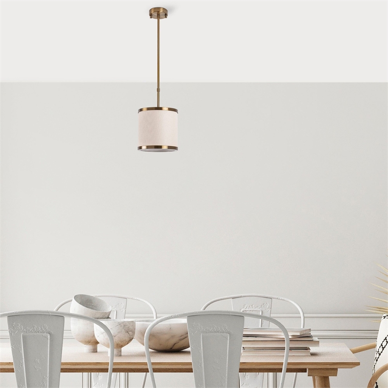 ASIR Opviq Way 11615 Chandelier in Brass