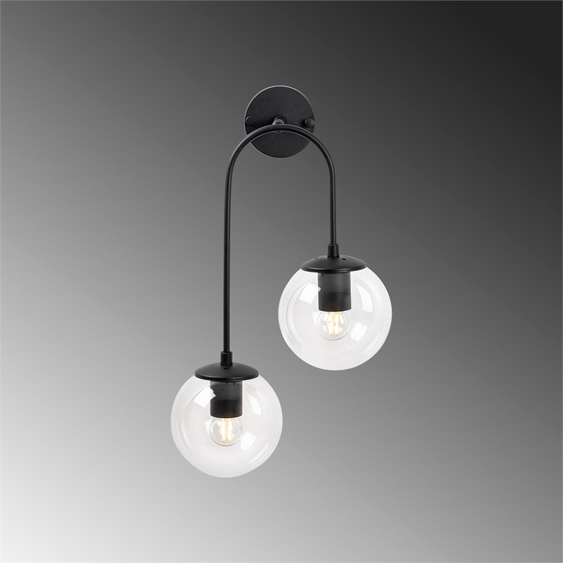 ASIR Opviq Jewel 10570 Wall Lamp in Black
