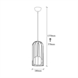 ASIR Opviq Tweety 2915 Chandelier in Brass